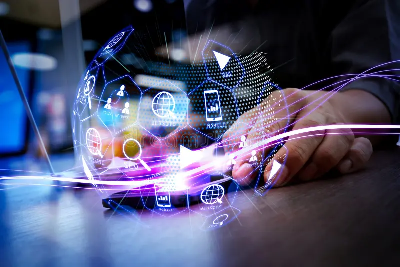 digital-marketing-media-website-ad-email-social-network-seo-digital-marketing-media-website-ad-email-social-network-seo-video-124276305
